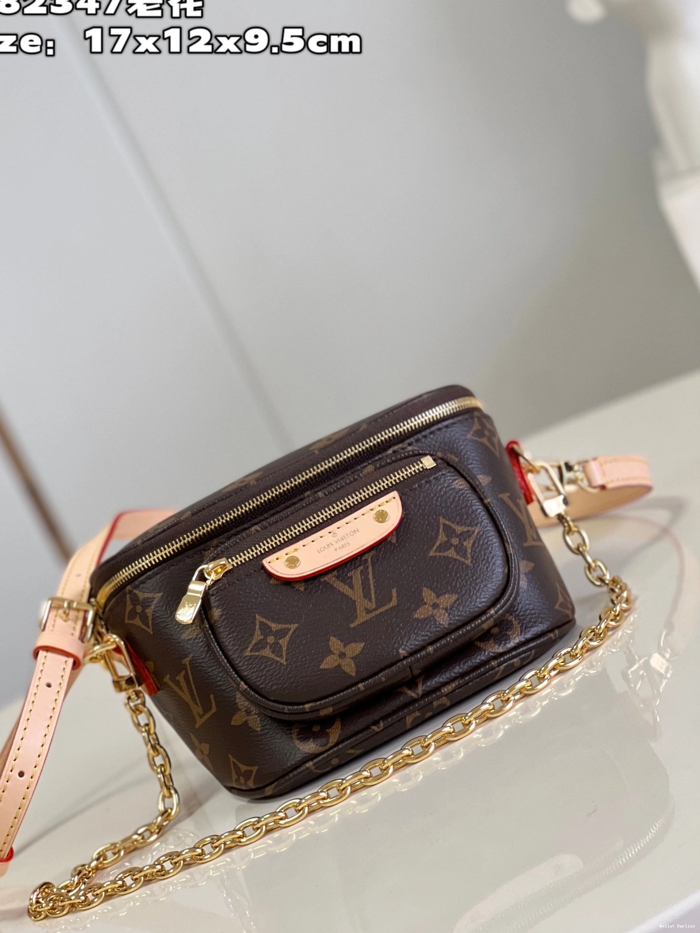 Cheap VUITTON BUMBAG-17-12-9.5CM LOUIS MINI 0729